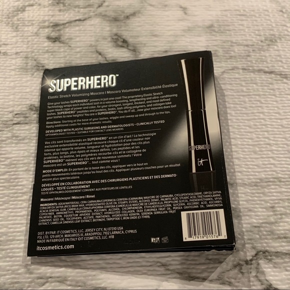 5/$15 IT Cosmetisc Superhero Volumizing Mascara - Picture 5 of 9
